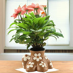 Creative Resin Body Art Flowerpot  Home Decor Resin Planters Sculpture
