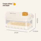 Large Capacity Ice Tray -Safe & easy, Food Grade One-click Press Maker