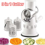 3 In 1 Vegetable Slicer – Multifunctional Kitchen Tool for Effortless.