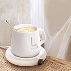 Coffee Mug Warmer --- Safe To Keep Your Drinks Hot with Smart Heating.