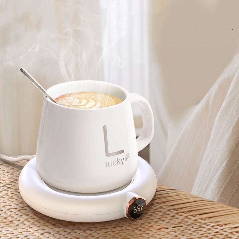 Coffee Mug Warmer --- Safe To Keep Your Drinks Hot with Smart Heating.