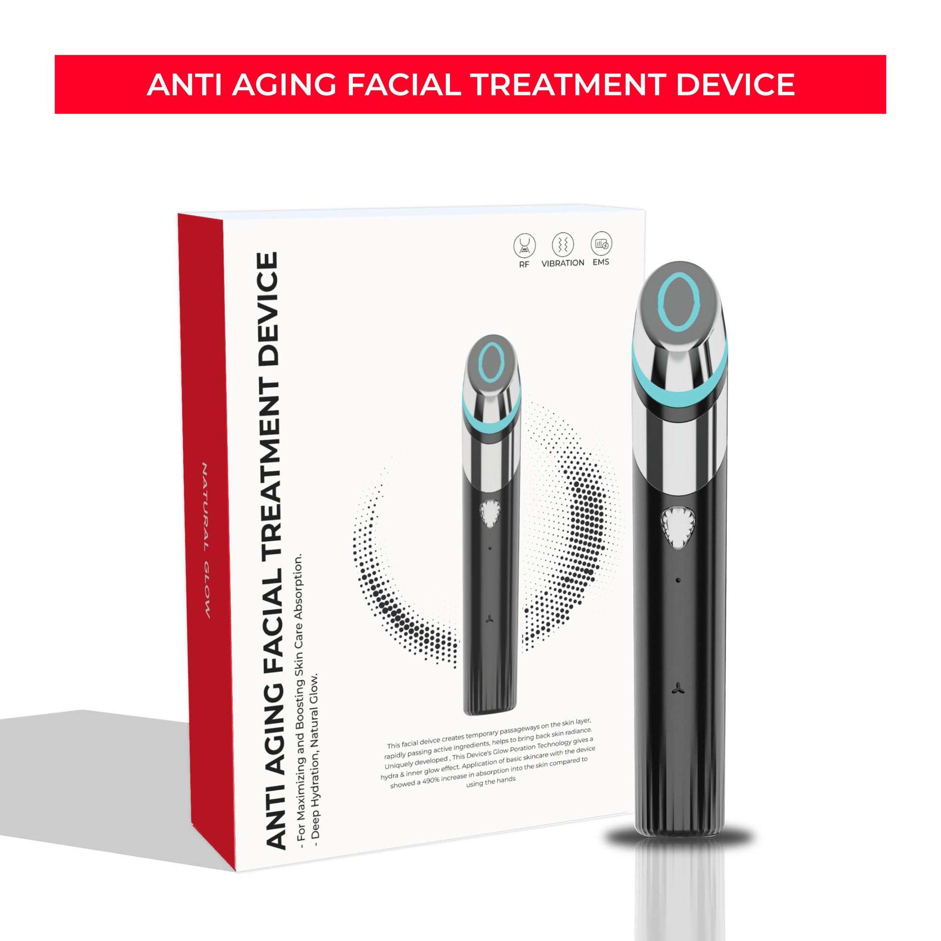 Beauty Instrument --Pore Convergence Micro Current EMS Rejuvenation ..