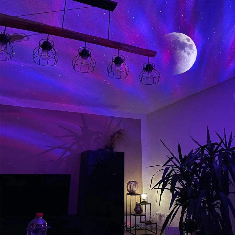 Aurora Borealis Starlight Projectors Relaxing Galaxy Light for Bedroom
