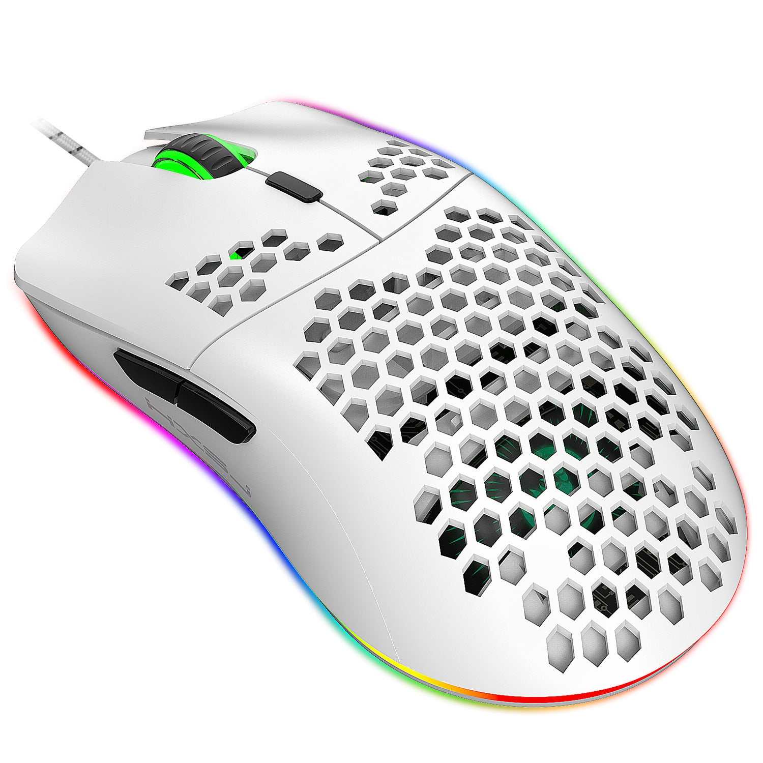 Lightweight Honeycomb Shell Wired Mouse --Programmable Gaming Mouse...
