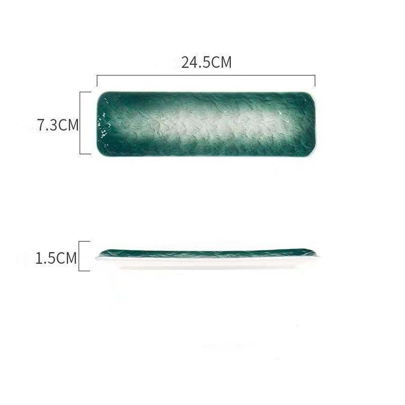 Nordic Ceramic Plate - Momei Home Creative Stone Pattern Plates.......