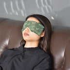 Rose Quartz Eye Mask Massager –Stone for Relaxation & Puffiness Relief