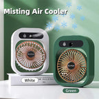 Air Conditioning Fan Quiet Cooling with Humidifier & Adjustable Speed.