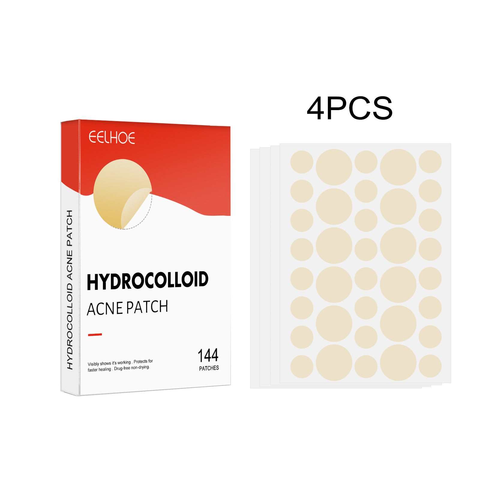 Invisible Breathable Repair Hydrogel --For Acne Patches, easy to use .