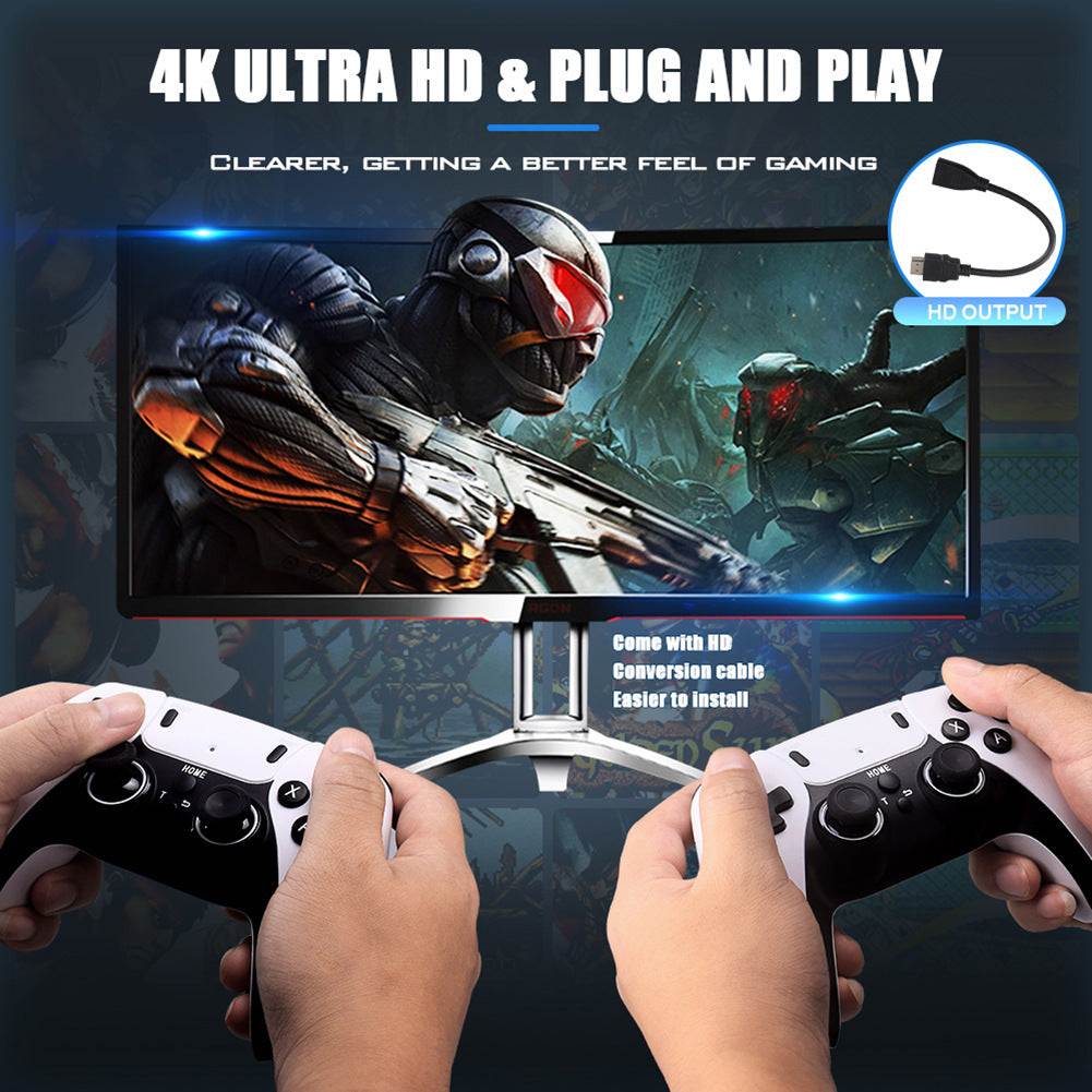 Game Machine Dual Handle  Multiplayer Gaming Console with Controllers.