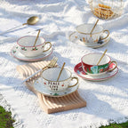 Ins Christmas Ceramic Cup --- The Safe Festive Ceramic Kitchen Gadgets