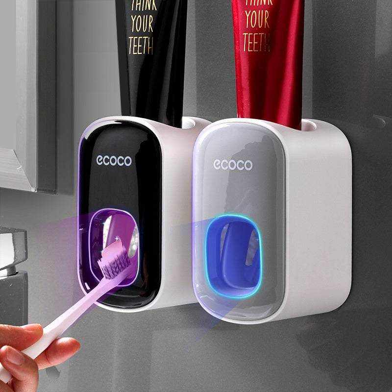 Wall Mounted Automatic Toothpaste Holder - Bathroom Setup Dispenser...