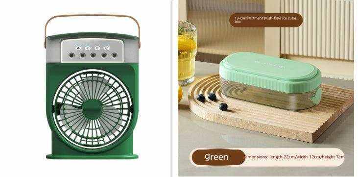 Portable USB Air Conditioner Mini Personal Cooling Fan for Home Office