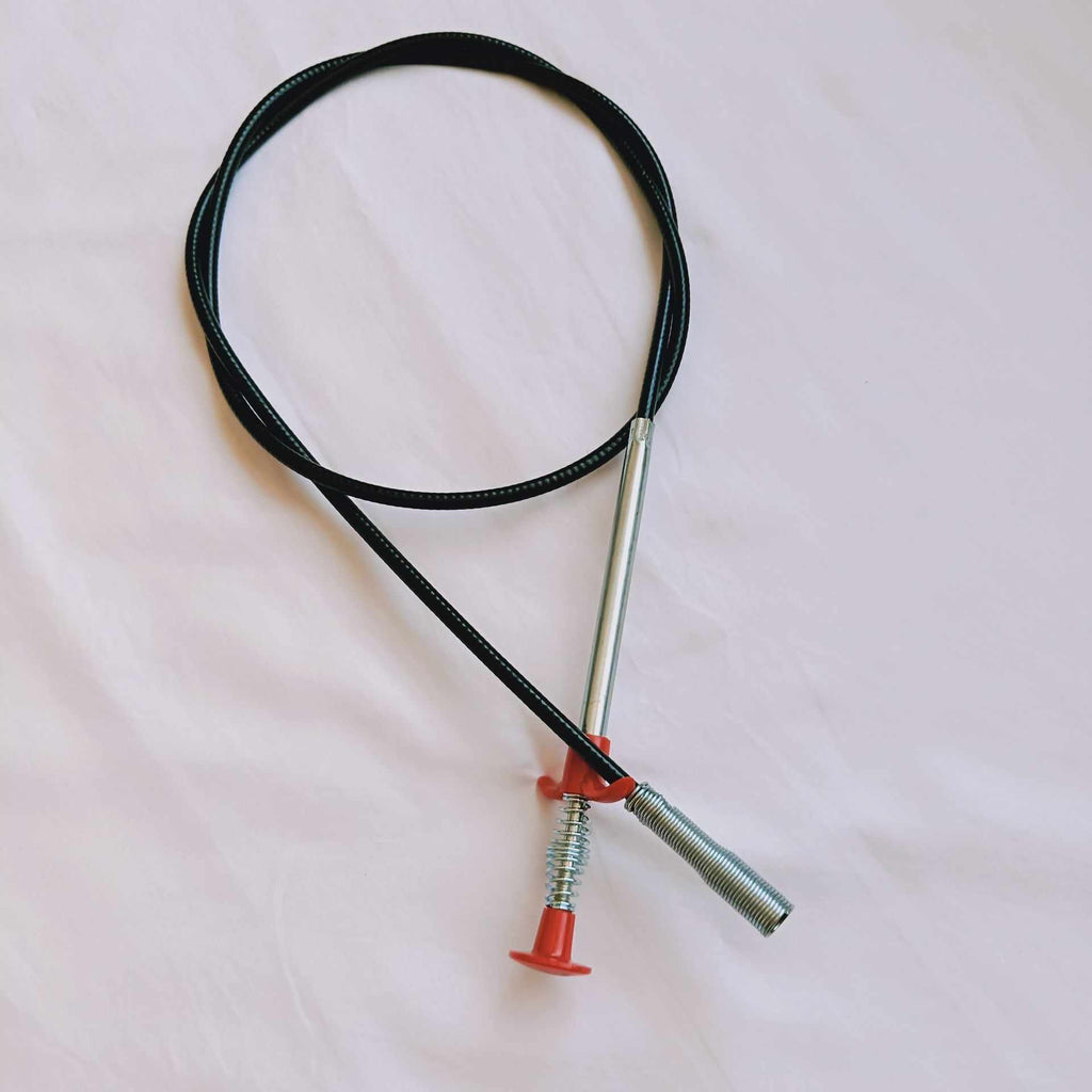 Sewer Dredge Spring Pipe - To Safely Clear Kitchen Sink Clogs Easily .