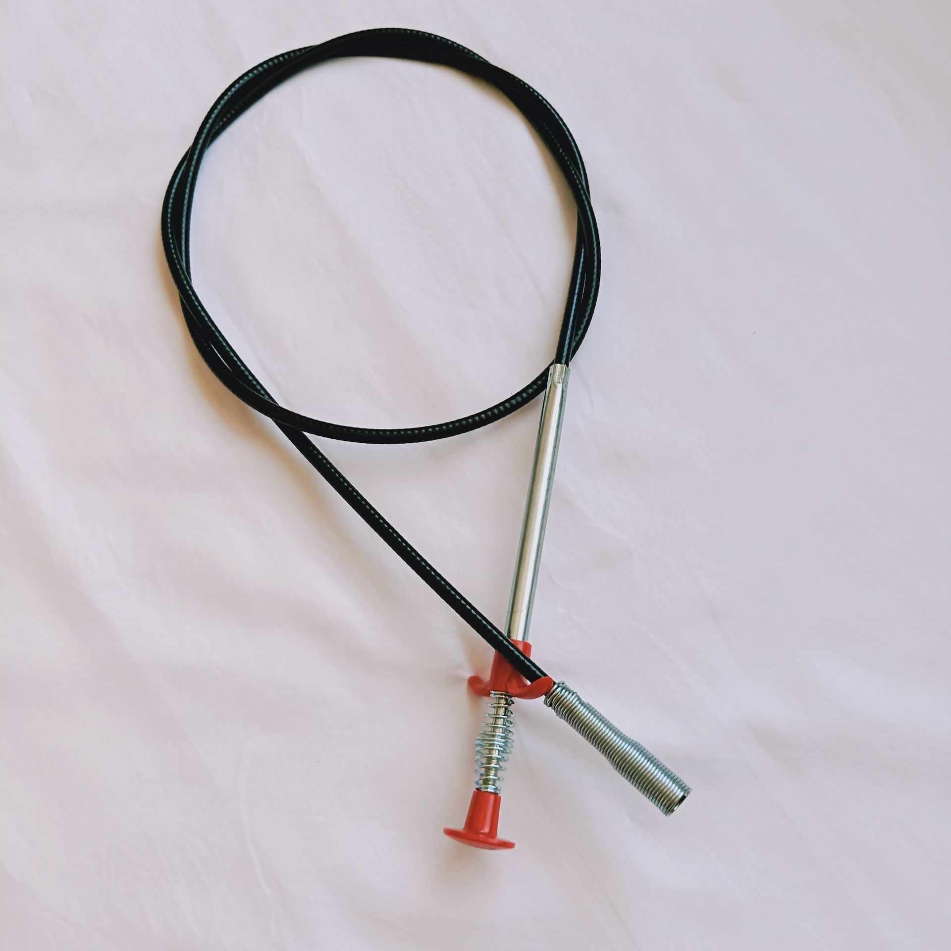 Sewer Dredge Spring Pipe - To Safely Clear Kitchen Sink Clogs Easily .