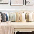 Home Fashion Splicing Stylish Pillow Cover Modern Touch for Decoration
