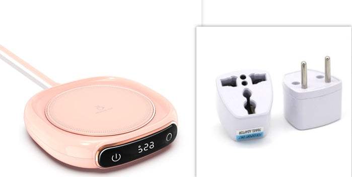 Coffee Mug Warmer --- Safe To Keep Your Drinks Hot with Smart Heating.