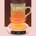 Coffee Mug Warmer --- Safe To Keep Your Drinks Hot with Smart Heating.