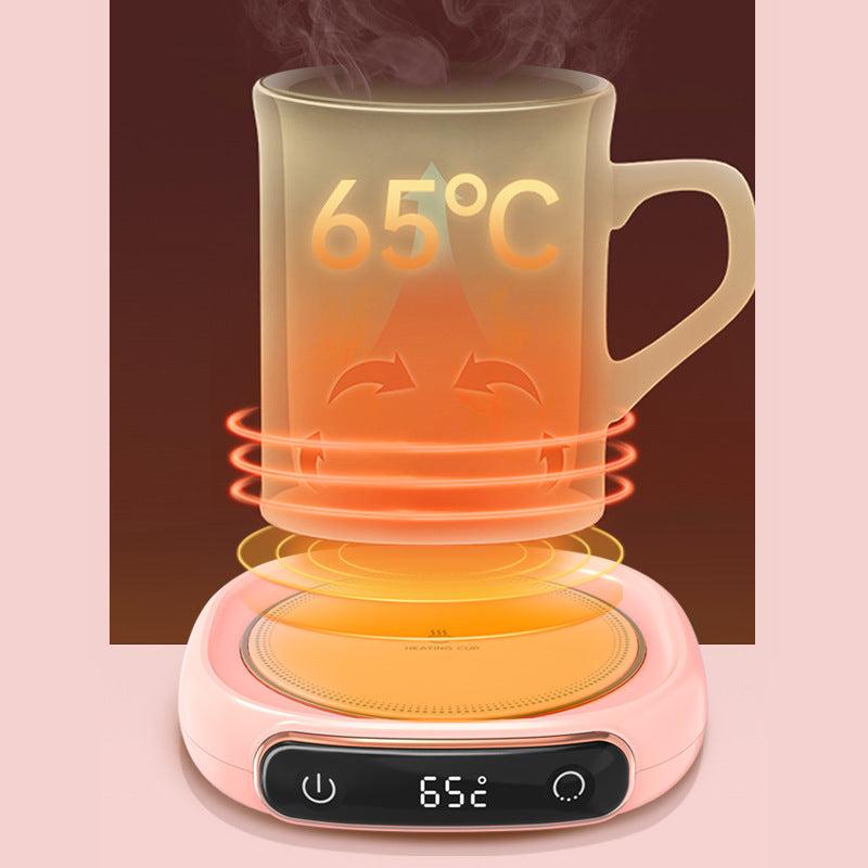 Coffee Mug Warmer --- Safe To Keep Your Drinks Hot with Smart Heating.