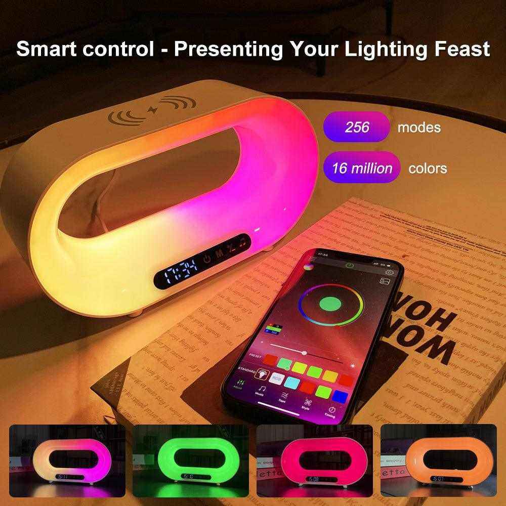 Multi-function 3 In 1 LED Night Light - APP Control RGB Desk Lamp.....