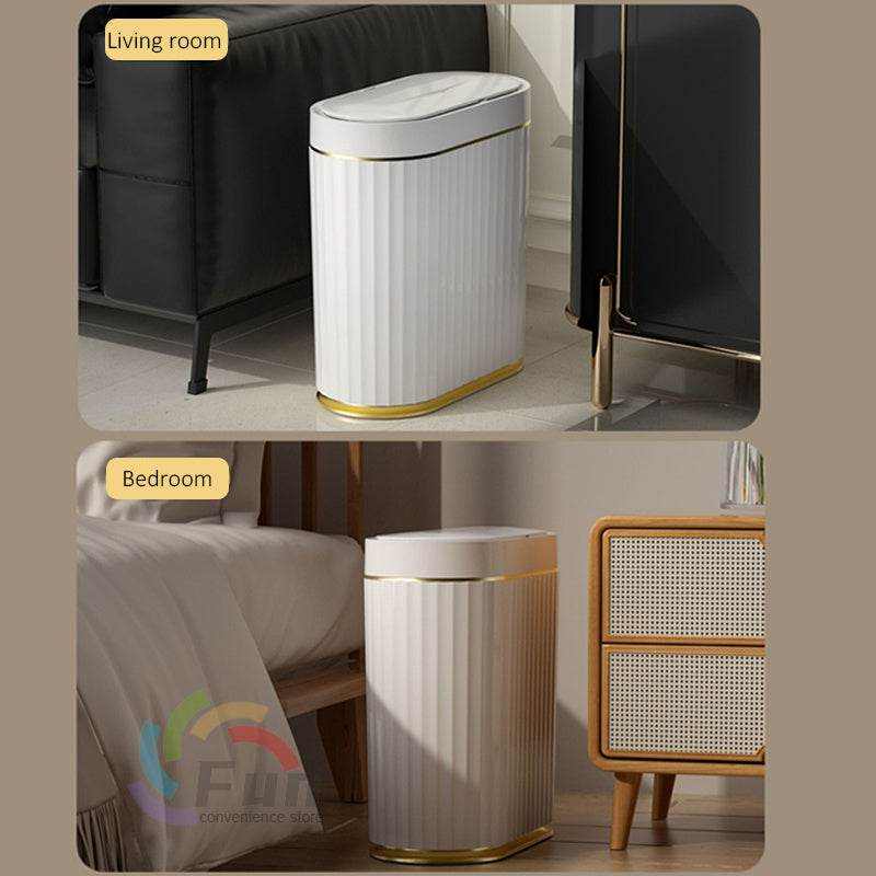 Smart Trash Can - Touchless Automatic Garbage Inductive Stylish Design