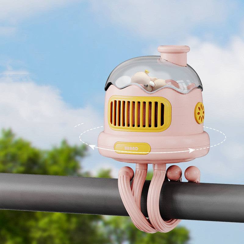 Baby Carriage Fan ---- The Safe Quiet Summer Gadget for Dormitories ..