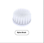 Electric Cleaning Brush -- The Safe 4 In 1 Cordless Spinning Scrubber.