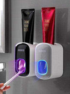 Wall Mounted Automatic Toothpaste Holder - Bathroom Setup Dispenser...
