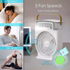 Portable USB Air Conditioner Mini Personal Cooling Fan for Home Office