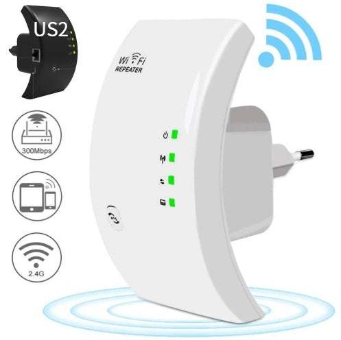 Wireless Repeater – Boost Wifi Signal and Extend Coverage Seamlessly..