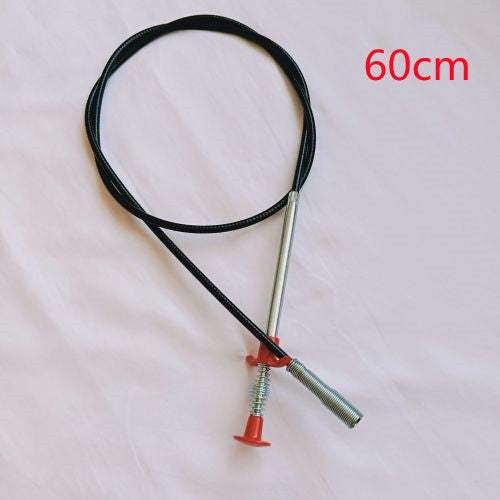 Sewer Dredge Spring Pipe - To Safely Clear Kitchen Sink Clogs Easily .