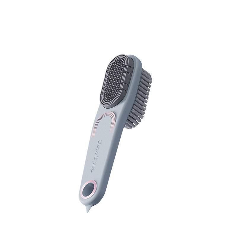 Double Sided Shoe Brush --- The safe Anti Slip Shoe Cleaning Gadgets .