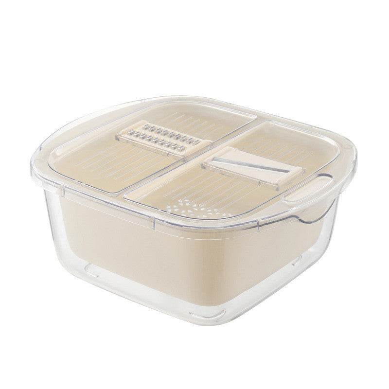 Double Deck Drain Basket --- The Safe Household Storage, easy to use .