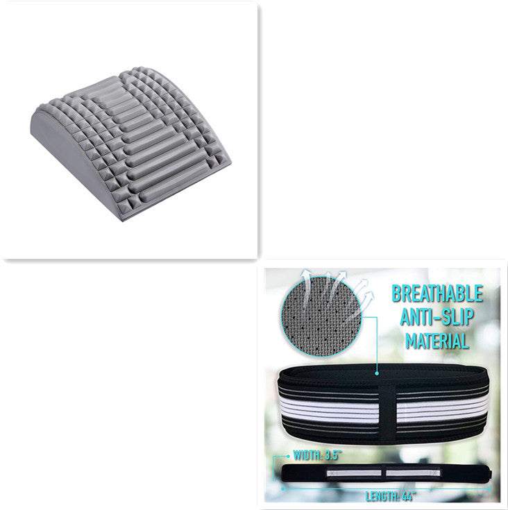 Back Stretcher Pillow for Neck&Lumbar Support Pain Relief chronic pain