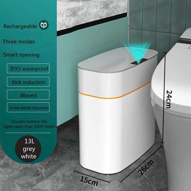 Smart Trash Can - Touchless Automatic Garbage Inductive Stylish Design