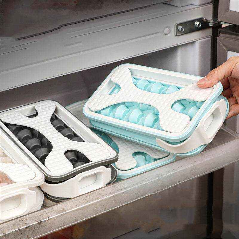 2in1 Portable Silicone Ice Ball MoldEasy Release Ice Maker for Whiskey