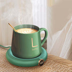 Coffee Mug Warmer --- Safe To Keep Your Drinks Hot with Smart Heating.