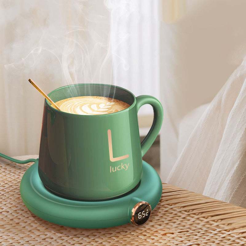 Coffee Mug Warmer --- Safe To Keep Your Drinks Hot with Smart Heating.