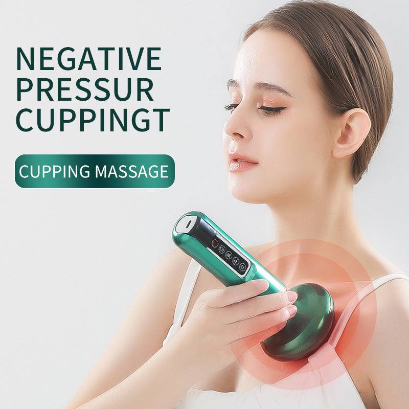 Electric Vacuum Cupping Massager ---For Anti-Cellulite Body Suction ..