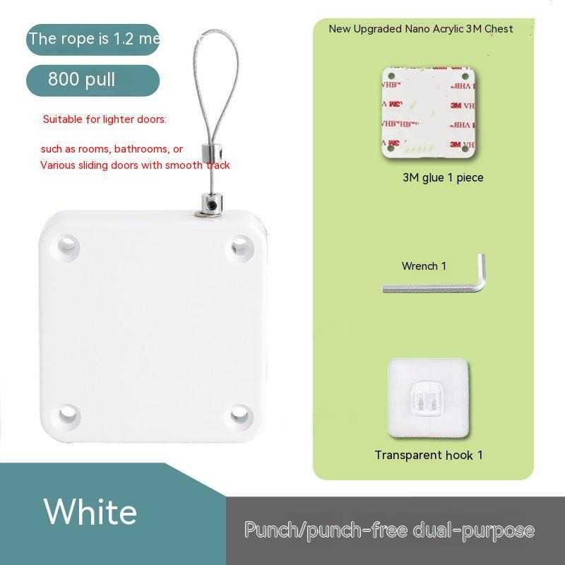 Automatic Door Closer Adjustable & Easy to Install for Home or Office.