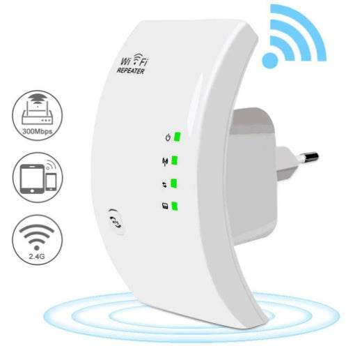 Wireless Repeater – Boost Wifi Signal and Extend Coverage Seamlessly..