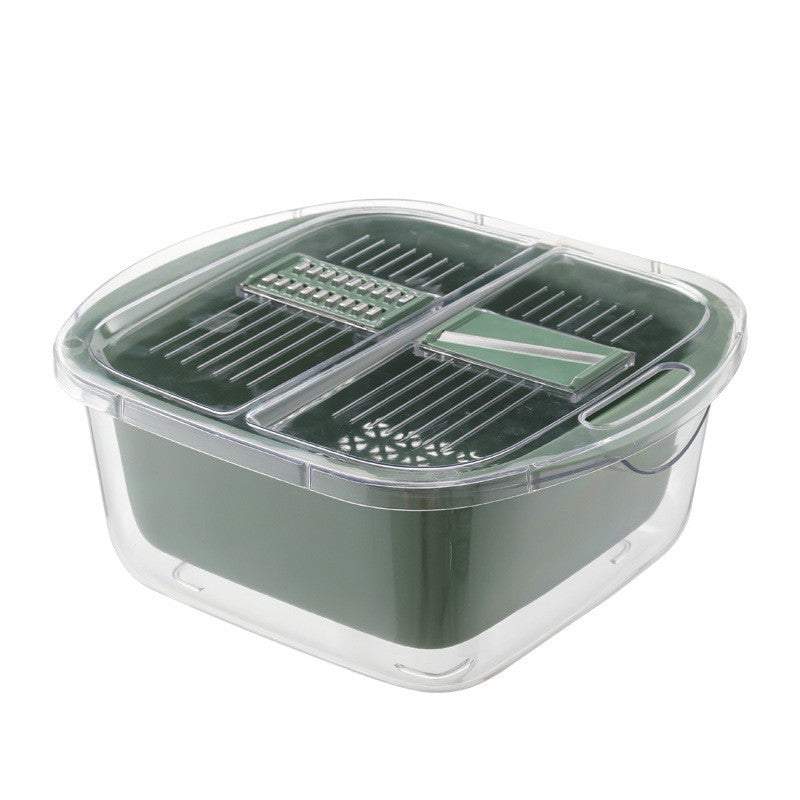 Double Deck Drain Basket --- The Safe Household Storage, easy to use .