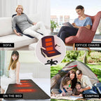 Sleeping Bag Heating Pad -- Durable USB Smart Cushion Winter Gadgets .