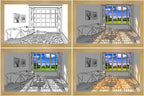 Illuminated Picture LED Wall Art Decorative Light Painting Modern Gift