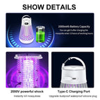 Digital Display Mosquito Killer Lamp - The Safe Effective Outdoor Trap
