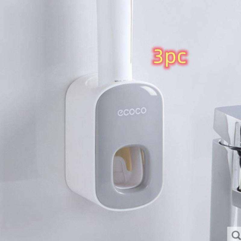Wall Mounted Automatic Toothpaste Holder - Bathroom Setup Dispenser...