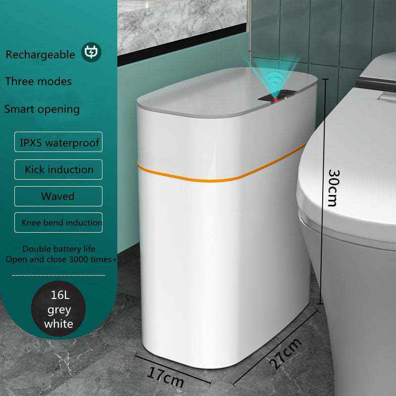 Smart Trash Can - Touchless Automatic Garbage Inductive Stylish Design