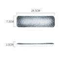 Nordic Ceramic Plate - Momei Home Creative Stone Pattern Plates.......