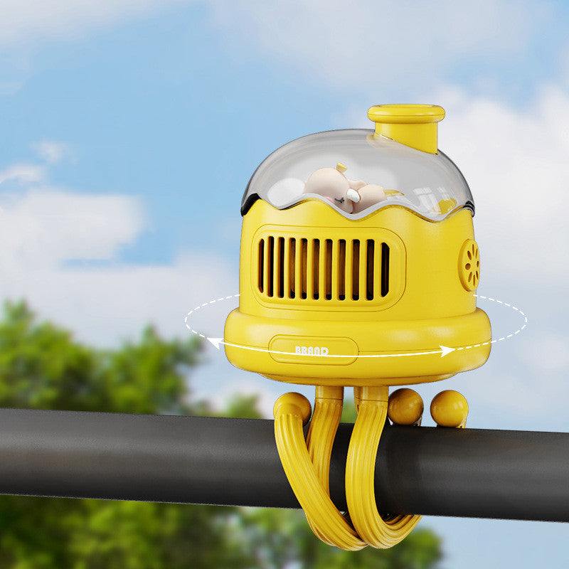 Baby Carriage Fan ---- The Safe Quiet Summer Gadget for Dormitories ..