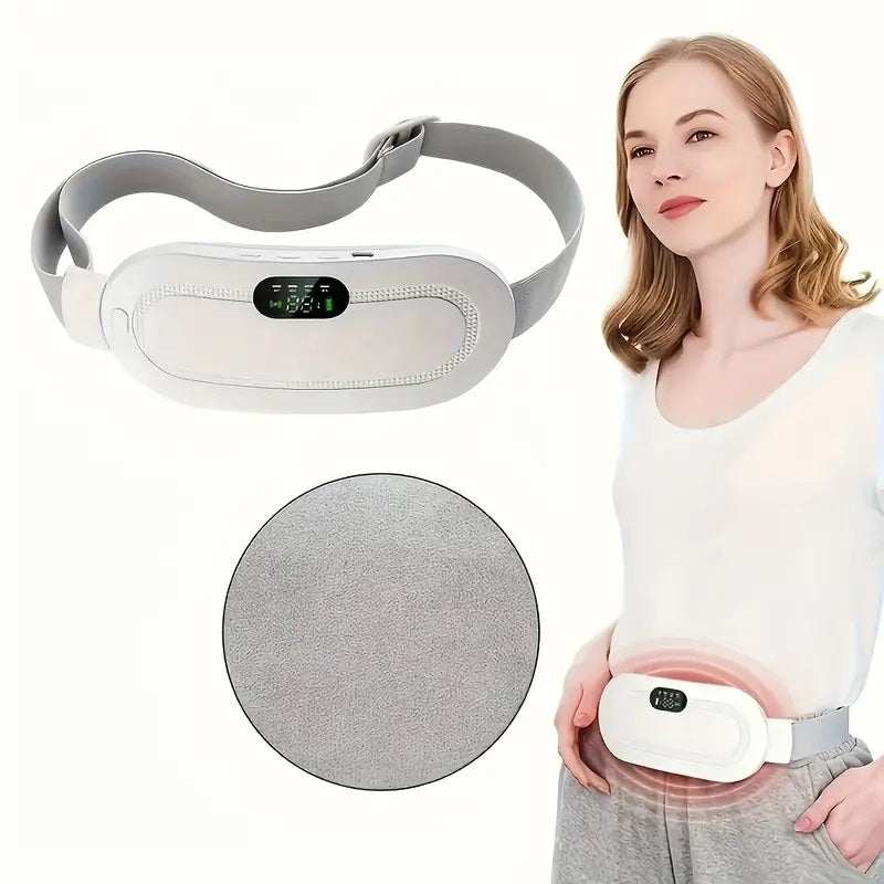 Portable Heating Pad, Cordless with 3 Heat Levels & 4 Massage Modes...