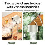 Portable Desktop Exhaust Fan - The Safe & Small Kitchen Hood Extractor